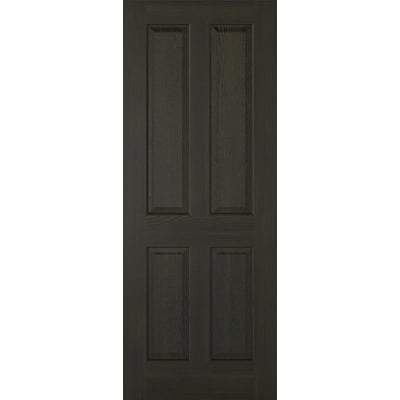Smoked Oak Regency 4 Panel Pre-Finished Internal Door - All Sizes