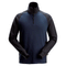 Snickers 2841 Two Tone Half Zip Sweatshirt Navy Blue XL