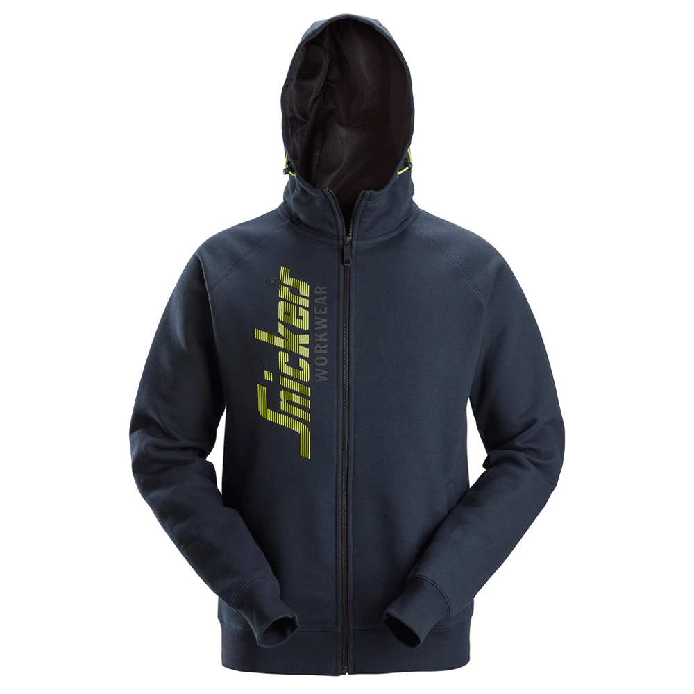 Snickers 2846 Logo Full Zip Hoodie