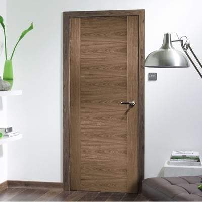 Sofia Walnut Pre-Finished Interior Door - 1981mm x 686mm