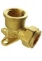 Wall Mount Copper Pipe 15mm 1/2"BSPF