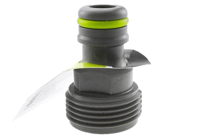 Male Tap Connector 3/4" BSPM Lime