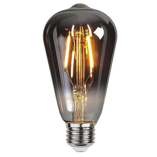 The Smoky LED 4w Dimmable Smoky Grey Filament Bulb