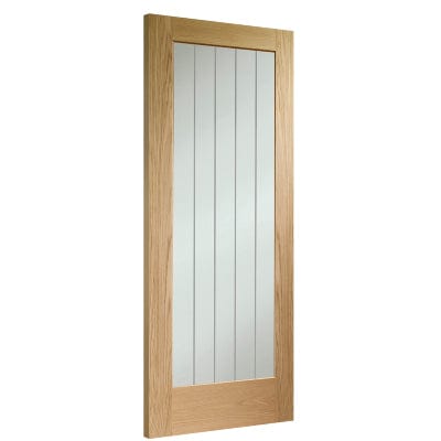 Internal Oak Suffolk P10 (Clear Etched Glass)