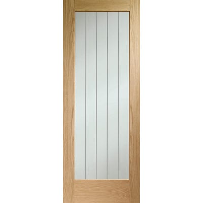 Internal Oak Suffolk P10 (Clear Etched Glass)