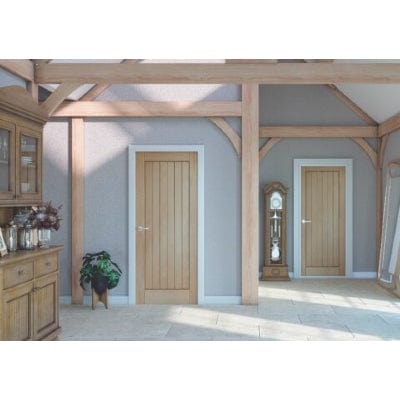 Suffolk Essential Internal Oak Pre-finished Fire Door