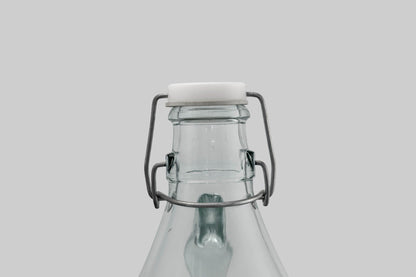 Glass Demijohn 5L 2 Pack Swing Top Cap Airlock, Bung & Tube