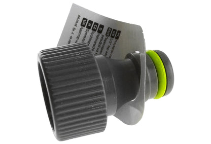 Female Tap Connector 3/4" BSPF Lime