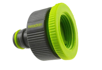 Female Tap Connector 3/4" - 1/2" BSPF Lime