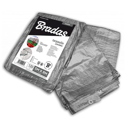 Silver M-Grade Tarpaulin 5m x 8m
