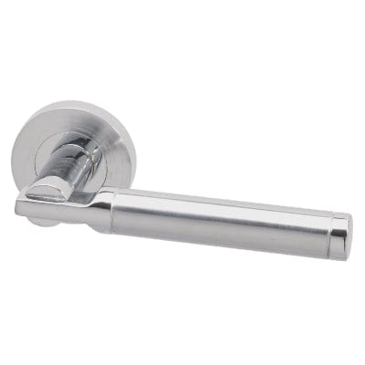 Tiber Bathroom Door Handle Pack With Lock