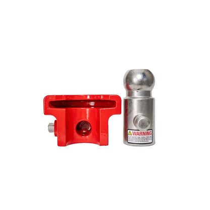 Trailer Hitch Lock With Two And Five Sixteenth Inch Ball And Ring Security For Trailers And Caravans