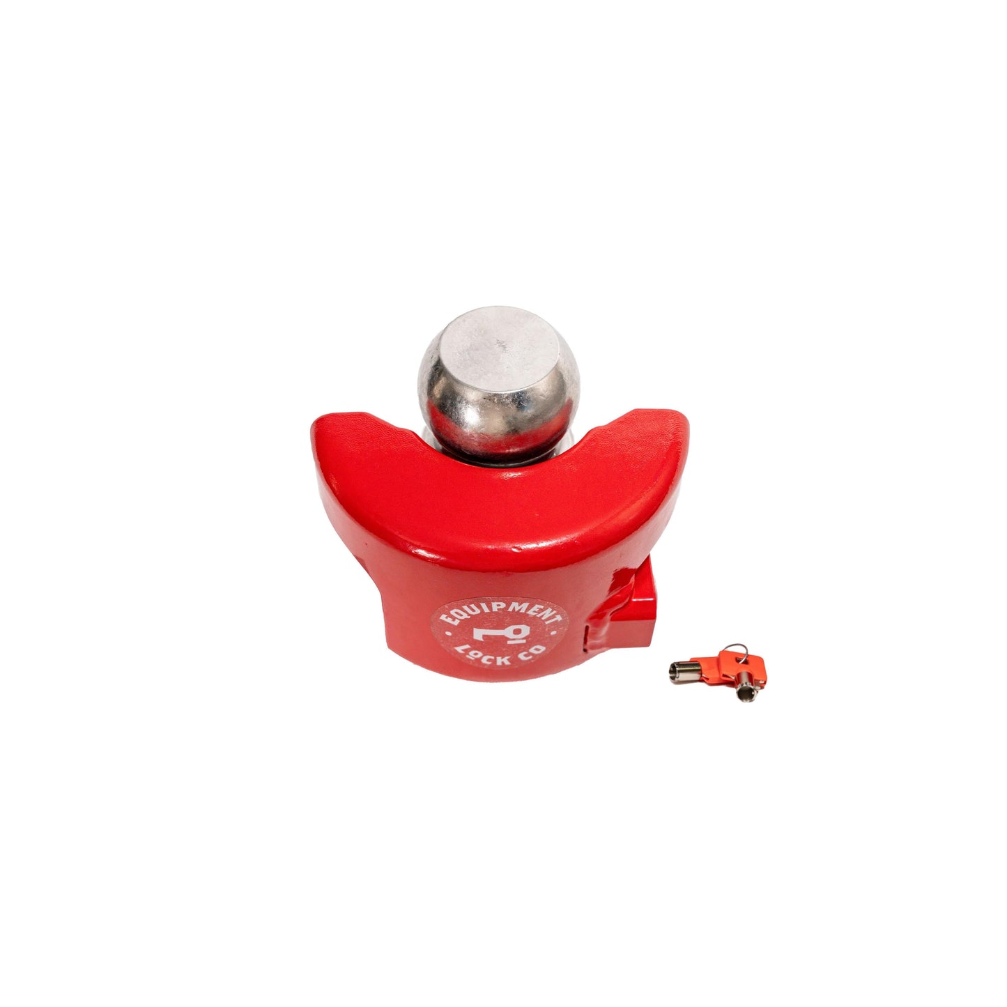 Trailer Hitch Lock With Two And Five Sixteenth Inch Ball And Ring Security For Trailers And Caravans