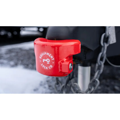 Trailer Hitch Lock With Two And Five Sixteenth Inch Ball And Ring Security For Trailers And Caravans