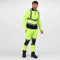 Regatta TRJ503 Pro His-Vis Work Joggers Yellow/Navy 2XL