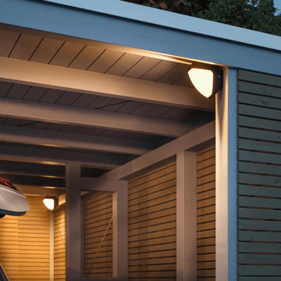 Outdoor 230V Ikosea Insect Friendly LED Exterior Wall Light