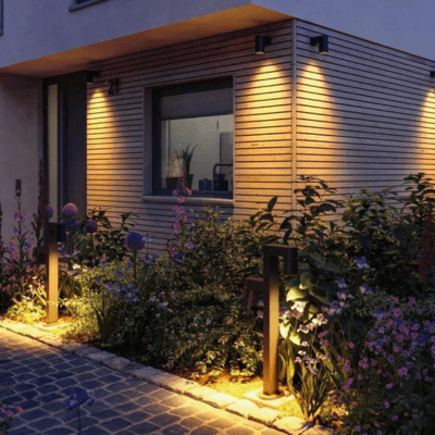 Outdoor 230V Kimu Insect Friendly LED Bollard Light