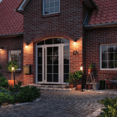 Outdoor 230V Nostro LED Bollard Light