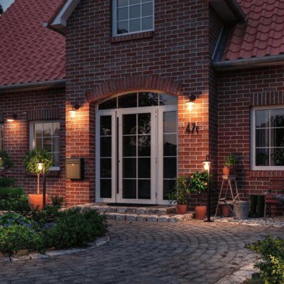 Outdoor 230V Vintario Bollard Light