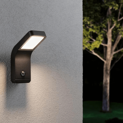 Outdoor 230V Kulma Motion Detector Seawater Resistant LED Exterior Wall Light