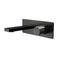 Velar Wall Mounted Black Basin Mixer Tap