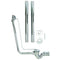 Traditional Exposed Bath Waste Kit with P-Trap & Pipe Shrouds