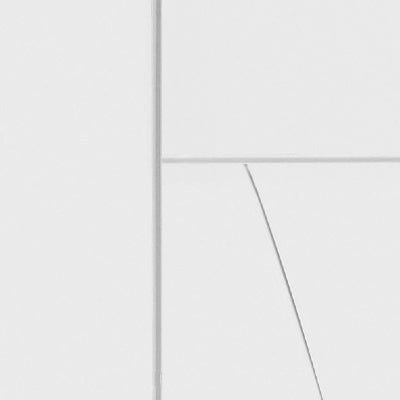 Verona Internal White Primed Door with Clear Glass
