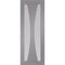 Verona Pre-Finished Internal Light Grey Door with Clear Glass