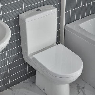 Vetta Rimless Toilet Pack With Soft Close Seat