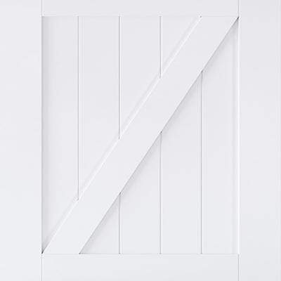 Barn White Primed Interior Door - All Sizes