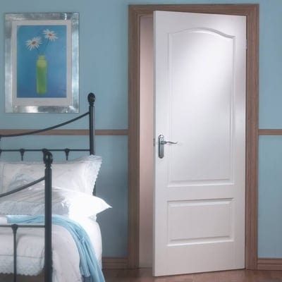Kent White Primed 2 Panel Interior Door - 1981mm x 762mm