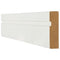 White Primed Single Groove Architrave - 2200mm x 70mm