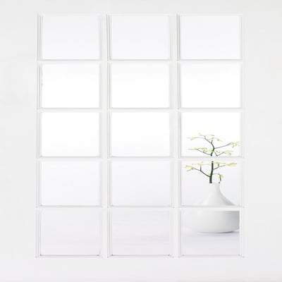 SA White Primed 15 Glazed Clear Light Panels Interior Door - All Sizes