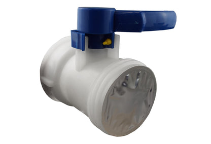 IBC 2” S60X6 Valve with IBC S60X6 - 1” Camlock Fitting 1” Type B Camlock