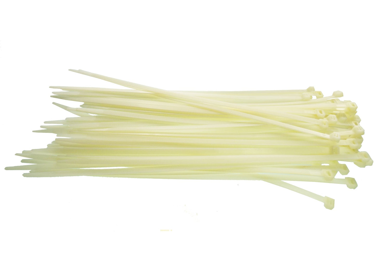 100 Cable Ties (4.8mm x 400mm) Neutral