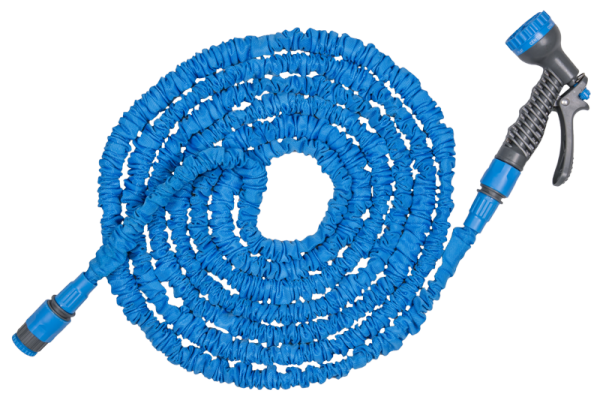 Expanding Trick Hose 10m - 30m Blue