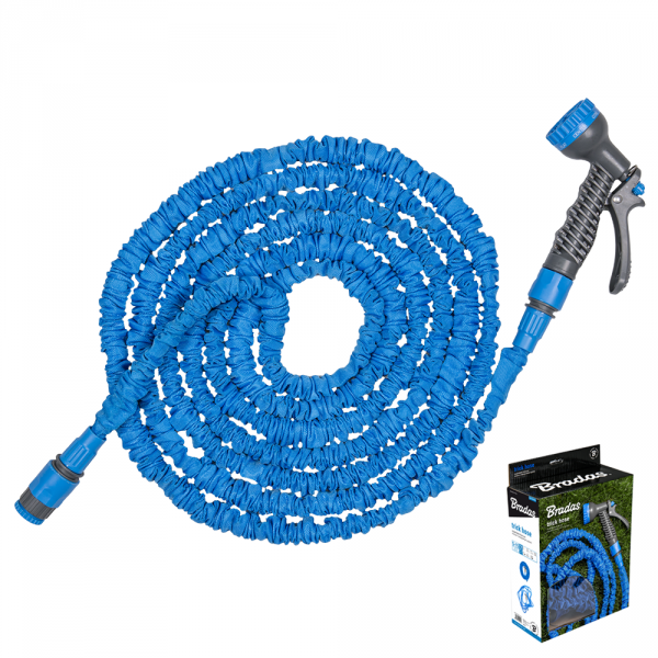 Expanding Trick Hose 7.5m - 22m Blue