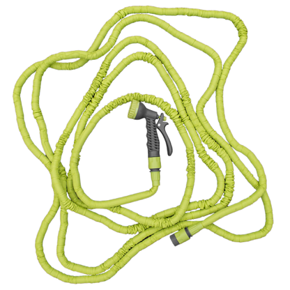 Expanding Trick Hose 10m - 30m Lime