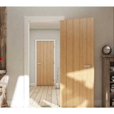 Galway Oak Unfinished Internal Door - All Sizes