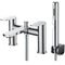 Pezzo Series Chrome Bath Shower Mixer